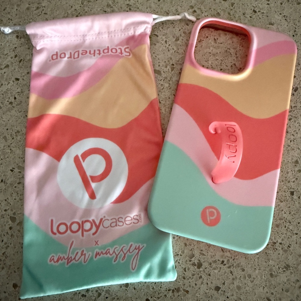 Loopy Case x Amber Massey Colorful Phone Case iPhone 14 ProMax